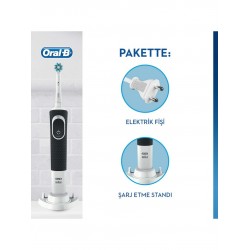 Oral-B Vitality D150 Şarj Edilebilir Diş Fırçası Cross Action+ 1 Yedek Başlık