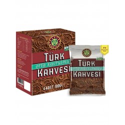 Kahve Dünyası Orta Kavrulmuş Türk Kahvesi 4 Paket x 100 gr