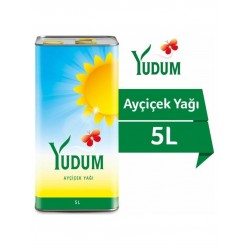 Yudum Ayçiçek Yağı Teneke 5 LT