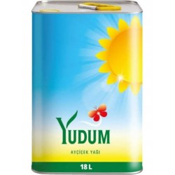 Yudum Ayçiçek Yağı 18 lt