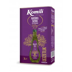 Komili Lezzetlik Yumuşak Natürel Sızma Zeytinyağı 3 lt