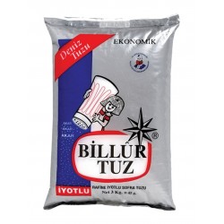 Billur Tuz 3 kg x 5 Adet (15 Kg)