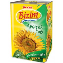 Bizim Mutfak - Ayçiçekyaği (1 x 18 Lt) Bizim 