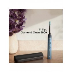 Philips Sonicare Diamond Clean 9000 Şarjlı Diş Fırçası,Seyahat Kabı,Sonicare App - Siyah HX9911/88