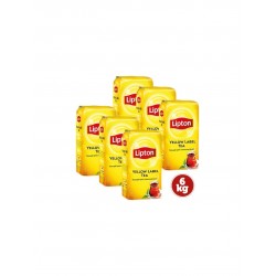 Lipton Yellow Label Dökme Çay 1000 gr x 6 Adet