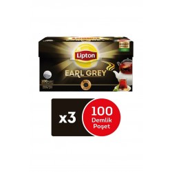 Lipton Earl Grey Demlik Poşet Çay 100lü 3 Adet