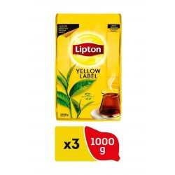 Lipton Yellow Label Loose Dökme Siyah Çay 1000 gr 3 Adet